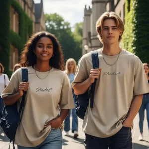 Straiders EMB Oversized Tee – Natural