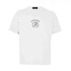 Str EMB Oversized Tee - White