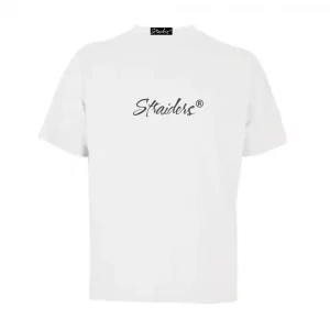 Straiders EMB Oversized Tee – White