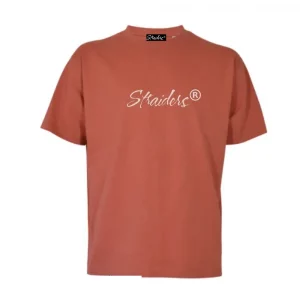 Straiders EMB Oversized Tee – Red