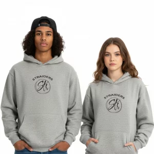 Str EMB Oversized Hoodie – Ash