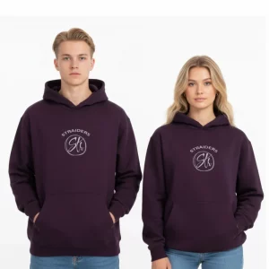 Str EMB Oversized Hoodie – Dark