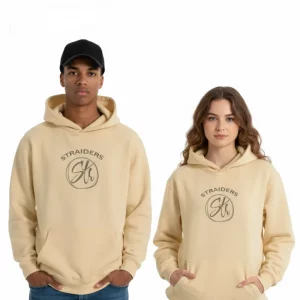 Str EMB Oversized Hoodie – Dune