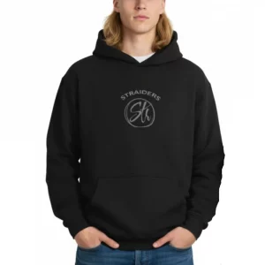 Str EMB Oversized Hoodie – Noir