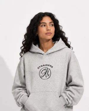 Str EMB Oversized Hoodie – Ash