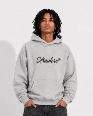 Straiders EMB Oversized Hoodie – Grey