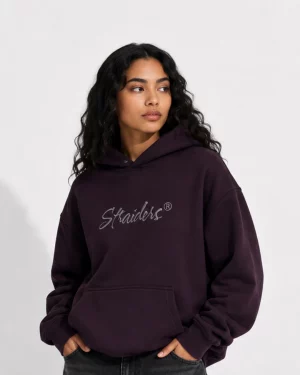 Straiders EMB Oversized Hoodie – Dark