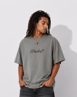 striders-stone-h Straiders EMB Oversized Tee - Stone